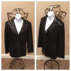 KENNETH COLE LEATHER JACKET